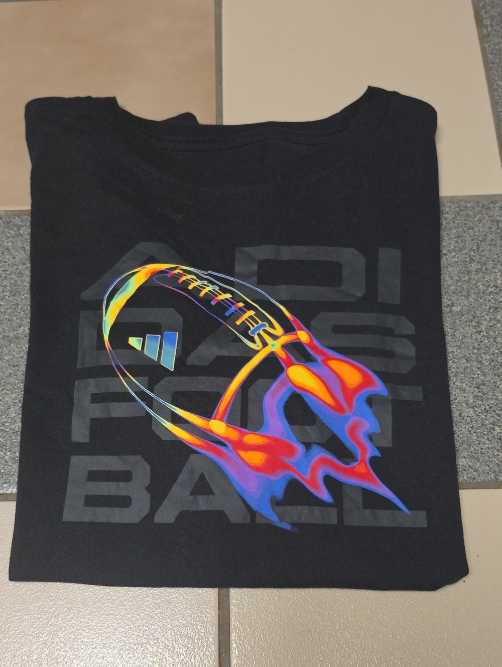 adidas Black Crewneck Tee